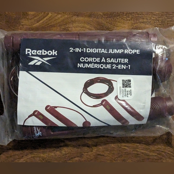 Reebok 2-1 Digital Fitness Smart Jump Rope - Picture 2 of 8
